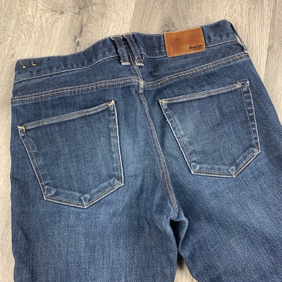 [SOLD] Madewell Rail Straight Jeans Dark Wash - Picture 7 of 8